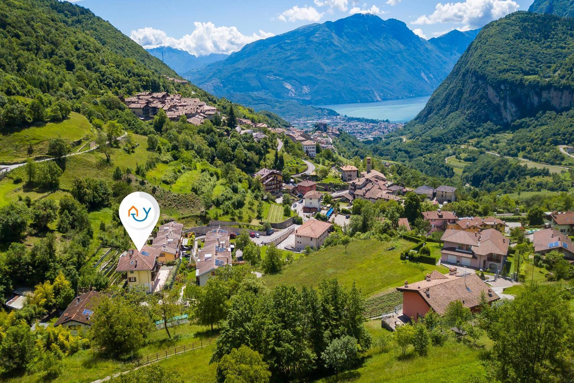 Il Giardino In Montagna Family Friendly- Happy Rentals Tenno Dış mekan fotoğraf